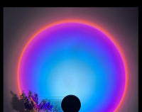 Lámpara De Noche LED USB Proyector De Pôr Do Sol Portátil Para Ambiente De Habitación Y Sala De Estar Decoración De Fondo De Fotografía Y Fiesta - details 13
