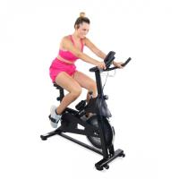 Bicicleta de spinning Mobiclinic® Varios niveles de resistencia Teide Regulable al completo Pantalla LCD Marca Española Pulsómetro Botella y portabotellas Soporte para móvil - details 0