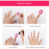 26PCS Bolsa De Herramientas Para Arte De Uñas Con Clip Antidesbordamiento Fácil Y Limpio De Pintura Para Uñas Accesorios De Manicura - details 4