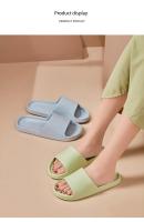 Zapatillas De Baño Para Hombres Y Mujeres Parejas Antideslizantes Impermeables Verano Suave Masajeador No Esponjoso Moda Casa - details 4
