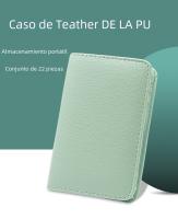 Kit De Manicura Y Pedicura Verde Claro 7-22 Piezas Acero De Alta Calidad Herramientas Multifuncionales Profesionales Para Cuidado De Uñas Y Pies - details 2