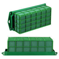 Bloque De Esponja Húmeda Para Flores DIY 1Pc Bloque De Poliestireno Verde Para Arreglos Florales Frescos Mud Para Floristería - details 19