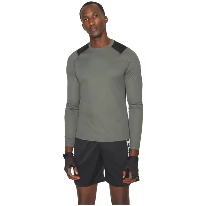 Camiseta de Manga Corta Champion  para hombre en color gris - 1