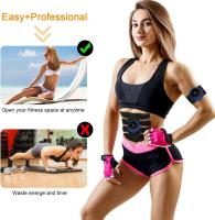 Estimulador De Músculos Abdominales EMS Con App Para Entrenamiento De Brazos USB Recargable Aparato De Ejercicio Muscular Para Hombres En Casa - details 3