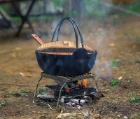 Soporte Plegable Portátil Para Estufa De Camping Accesorios De Barbacoa Y Viaje Soporte De Olla Para Estufa De Gas Multiusos De Acero Inoxidable - details 12
