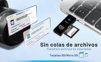 Lector de Tarjetas SD/Micro SD 3.0 -Marca NFMAXONE- Adaptador USB Pendrive Card Reader Compatible con SD/SDXC/SDHC/TF/UHS-I, PC, Teléfonos,Tablets. para iPhone 15/16 Pro MAX, MacBook Air/Pro, Galaxy S25, etc - details 2