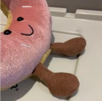 Muñeco De Peluche Jelly Cat Donut Rosa De 20 Cm Juguete Interactivo Para Perros Y Gatos Decoración De Hogar Dulce Regalo Para Mascotas - details 2