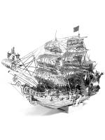 Kit De Modelos 3D De Acero Queen Anne Jigsaw DIY Puzle Laser Cortado Juguete Para Niños Estilo Coreano Tema FÁYIR - details 1