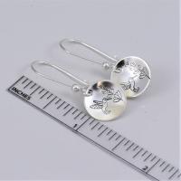 Pendientes Y Collar Vintage De Mariposa Grabada En Color Plata Para Mujer Accesorios De Moda Sencillos Y Populares Para El Día - details 3