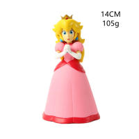 Figura De Acción PVC Super Mario Bros Juguetes De Decoración Para Niños Con Yoshi Princess Peach Toad Luigi Mario Luigi - details 2