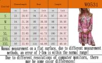 Vestido Casual Para Mujer De Verano Con Cuello En V Y Manga Larga Vestido De Traje De Oficina De Cintura Alta Hasta La Rodilla - details 0