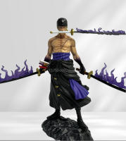 Figura De Acción Zoro Clásica One Piece Roronoa Zoro Modelo Flow Shura Serie 40cm PVC Adorno De Escritorio Juguetes GK Regalos Para Hombres Y Mujeres - details 10