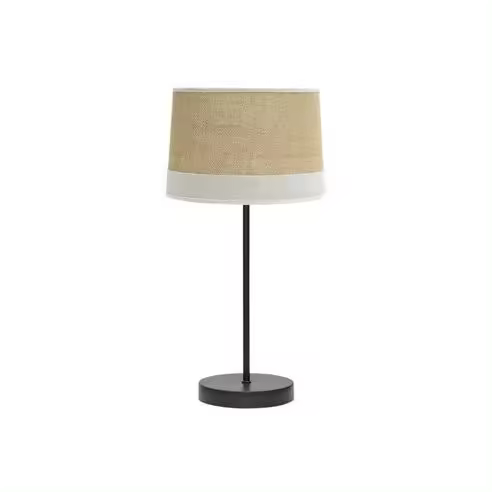 FABRILAMP Lámpara de Mesa Sobremesa Tietar 1xe14 Saco/blanco 44x22x22 Cm - Diseño Moderno - 1
