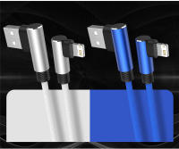 Cable De Carga Rápida USB De 90 Grados Para iPhone 14 13 12 11 pro X XS Max 5 SE 6S 7 8 plus Cable De Datos Y Carga Con Encaje Longitud 3M - details 6