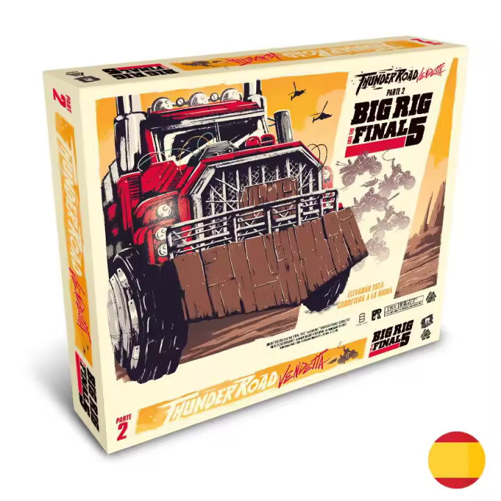 Juego de Mesa Thunder Road Big Rig and The Final 5 Expansion - 1