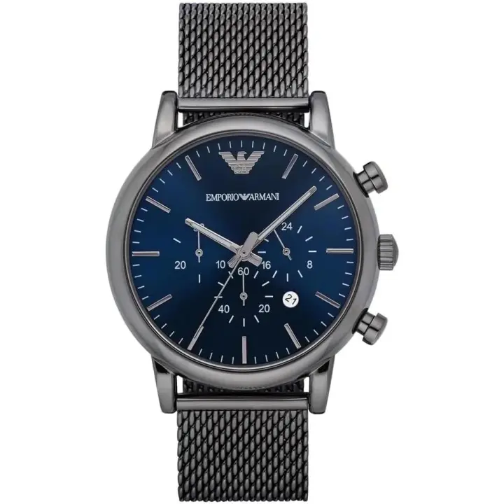 Emporio Ar mani. Reloj Hombre, Movimiento AR1979 Mineral Redondo - 1