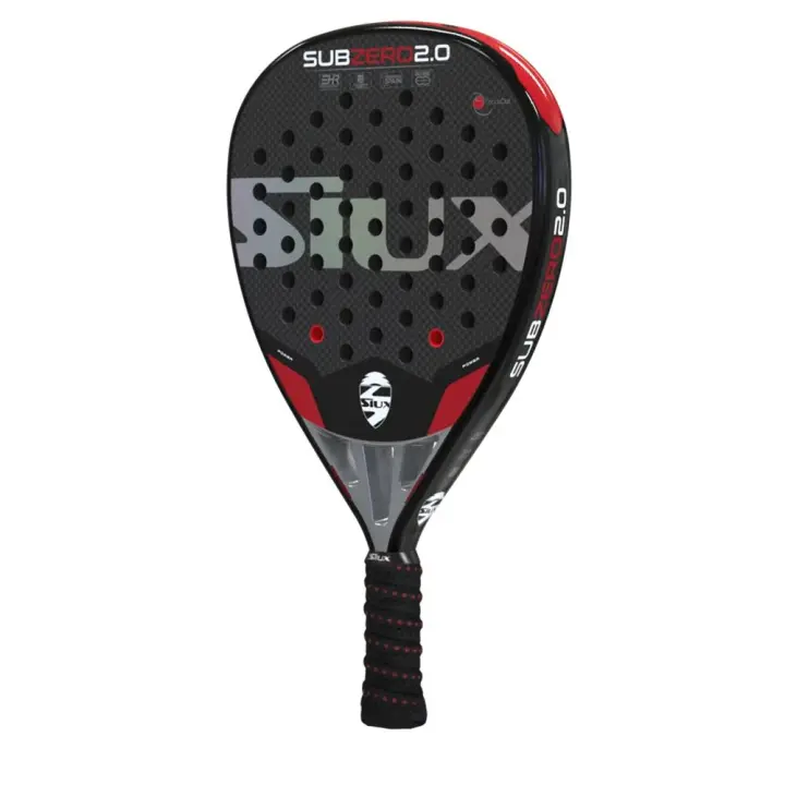 Palas de Pádel Siux Subzero 2.0 con Overgrip y Protector - Excelente opción para jugar al pádel con comodidad y estilo - 1