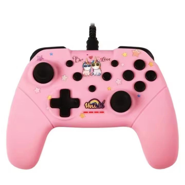 Konix Unik Be Love Gamepad para Nintendo Switch/PC Rosa - 1