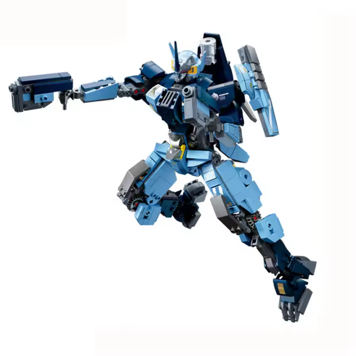 Bloques De Construcción M38-B1185 Ciudad Robot Fantasma De Nieve Figura Alpha Con Bufanda Decorativa Para Niños Y Adultos Regalo Para Niños Boys - 1