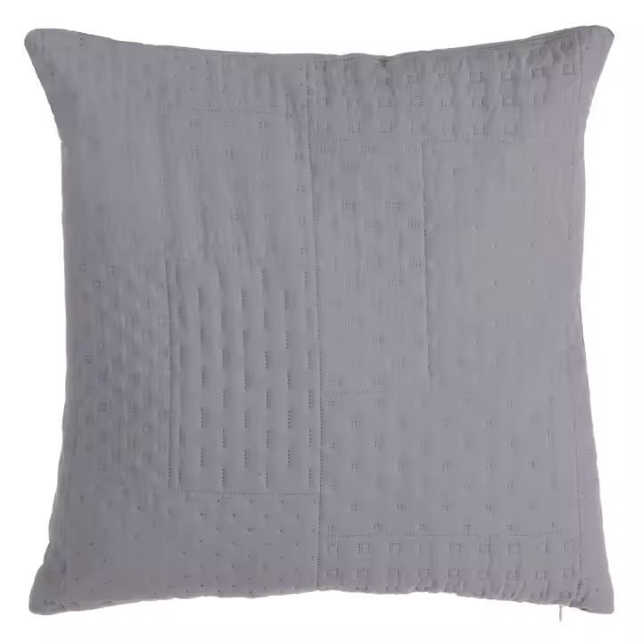 Cojín Gris 60 x 60 cm Cuadrado - 1