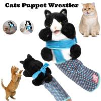 Gorro De Lucha Con Peluche De Gato Divertido Juguete Interactivo Para Gatos Con Colchón Fuerte Muñeca De Mano Para Jugar - details 8