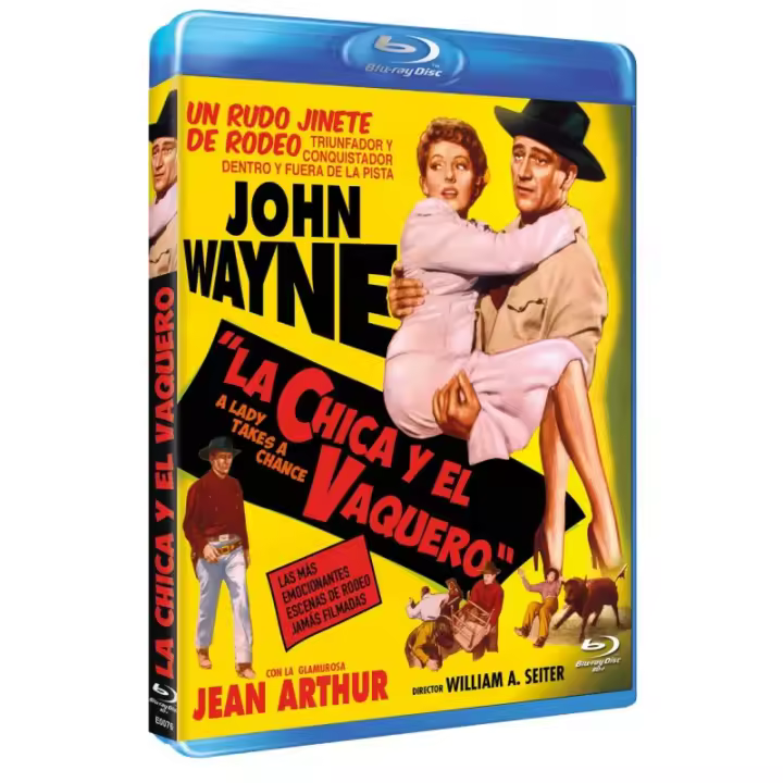 La Chica Y El Vaquero ( A Lady Takes A Chance) [1943] [BD-R] [Blu-ray] - 1