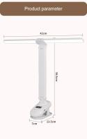 Lámpara De Lectura LED Doble Con Pinza Y Control Táctil Dimmer Protección Ocular Para Dormitorio Estudio Oficina - details 17