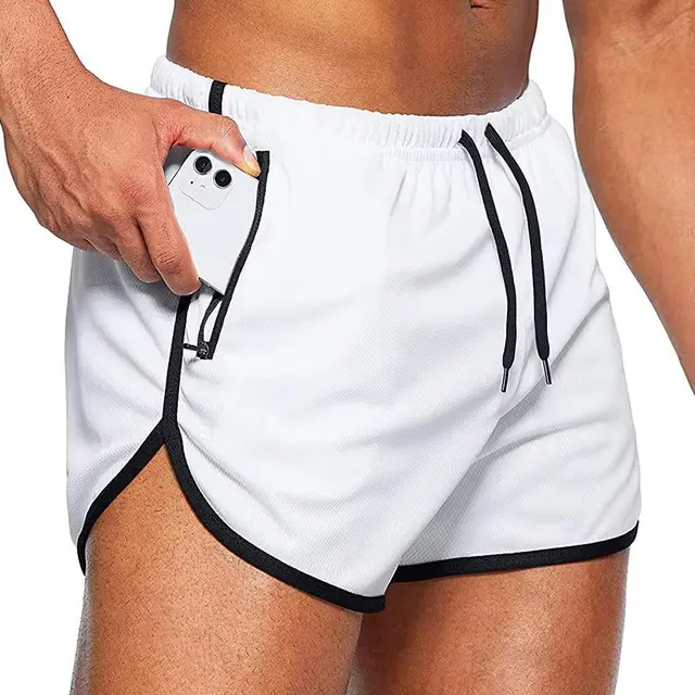 Shorts De Verano Para Hombre Ropa Deportiva Casual Secado Rápido Pantalones De Carril Para Playa Y Gimnasio - 1