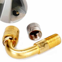 Adaptador De Válvula Universal Para Motocicleta Camión Coche Extensión De Válvula De Neumático Ángulo Curvo 45 90 135 Grados Material De Latón - details 1