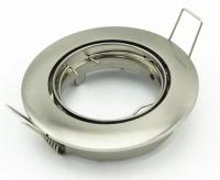 Foco De Resaltado LED Redondo Recubierto De Aleación De Zinc 70mm Ajustable Sin Bombilla Incluida Material De Aleación Para Estudio - details 0
