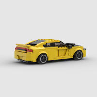 Modelo De Coche De Carreras Roadster Para Niños Bloques De Construcción Pequeños Compatible Con MOC Rompecabezas DIY Regalos De Juguetes - details 1