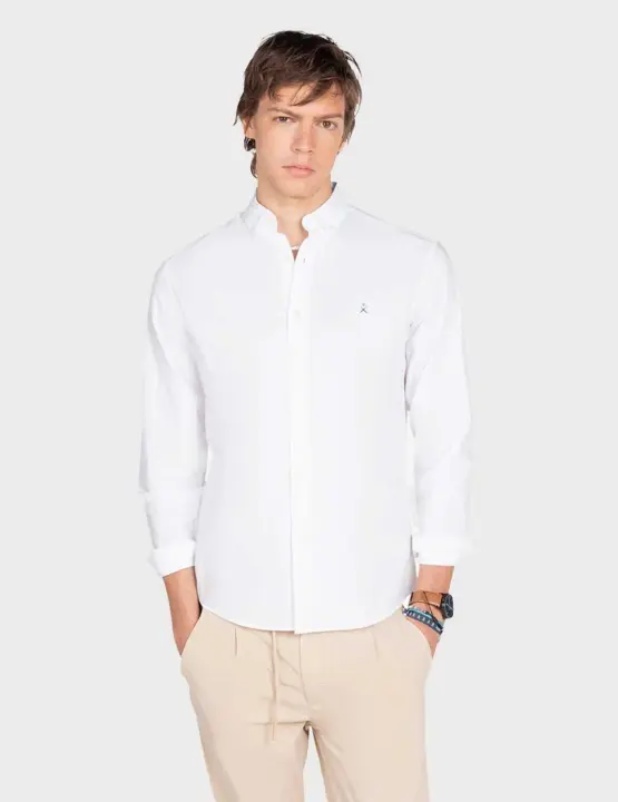 Harper & Neyer Trentino camisa blanca para hombre - 1