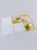 Molde De Silicona Para Resina Epoxy DIY Soporte De Teléfono Móvil Decorativo Universal Swing Simple Para Joyería Y Herramientas De Trabajo - details 6