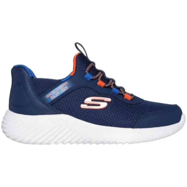 Calzado Skechers modelo Bounder - Brisk-Burst en color Azul - 1