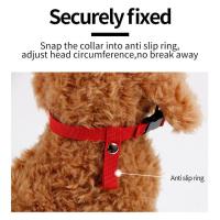 Mordaza Para Perros Pequeños De Nylon Suave Con Correa Ajustable Anti-mordedura Transpirable Para Mascotas De Tamaño S M L XL - details 3