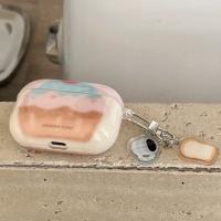 Funda Para AirPods 1 O 2 3Pro 2 Con Teacup De Pan Cake Rosa Y Colgante Funda Protectora De Almacenamiento Para Auriculares - details 3