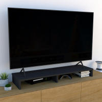 Henor Soporte Tv Madera FSC®. Elevador de Pantalla Tv  85-115x35x12 Cm. Mueble de tv. Soporta 50Kg. - details 3