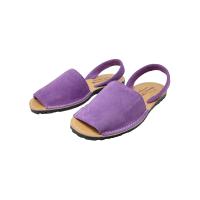 Eva Zorteon. Menorquinas planas de antelina. Marca D'ESTIU - details 16