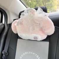 Cojín De Espalda Encantador De Fresa My Melody Para Coche Sofá Cama Cubierta De Cinturón De Mano Suave Y Cómoda Decoración Del Hogar Estilo Japonés - details 6