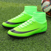 Zapatos De Fútbol Profesionales Para Hombres Antideslizantes En Campo De Grama Zapatillas De Fútbol Con Punta De Hierba TF Entrenamiento De Torsión De PTPP Material Superior PVC Suela De Goma - details 23