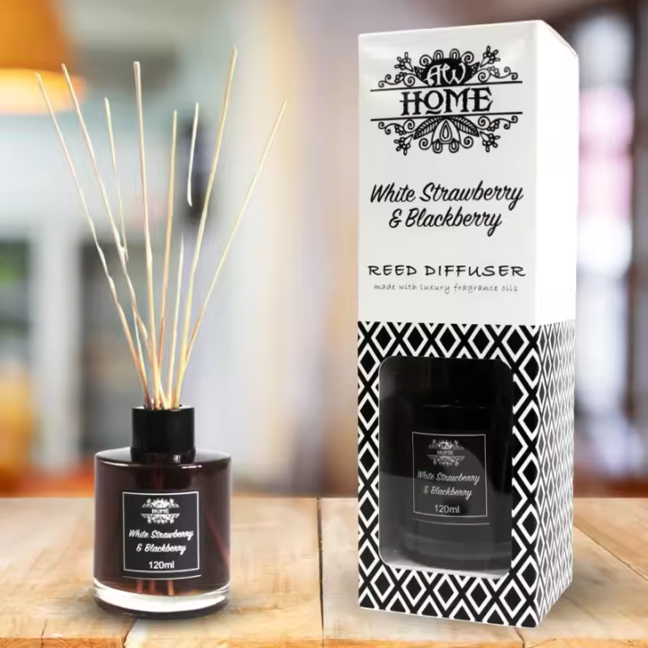 Difusor aromático 120ml - fresa blanca y frambuesa - 1