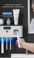 Soporte De Almacenamiento Para Cepillo De Dientes Inalámbrico Con Desinfección UV No Perforado JFBONIN De China Continental - details 6