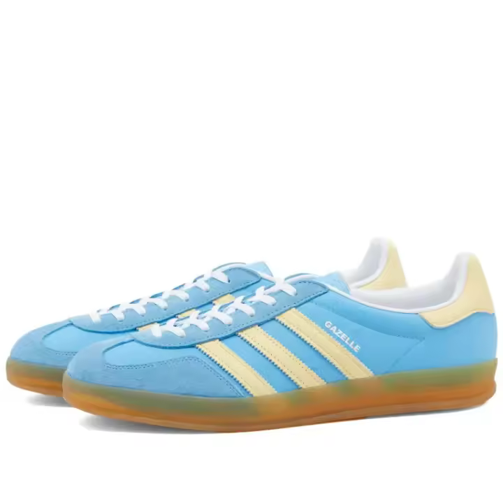 Adidas Gazelle Indoor IE2960 Semi Blue Burst / Almost Yellow / Cloud White IE2960 - 1