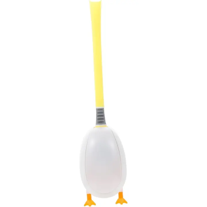 1 Juego Cepillo de baño Cepillo para el Inodoro depurador de tazón seco Cepillo de pie para Inodoro Limpieza fregadora Ergonómico sin Golpes Familiar páginas Amarillo - 1