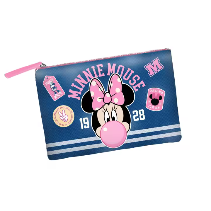 Neceser Varsity Minnie Disney 22,5×30,5x2cm. KARACTERMANIA - 1