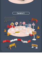 Juego De Juguetes De Vehículos De Ingeniería Para Niños Camión Excavadora Con Música Y Luz Coche De Estacionamiento De Aleación De Tractor Vehículo De Construcción Para Niños - details 14