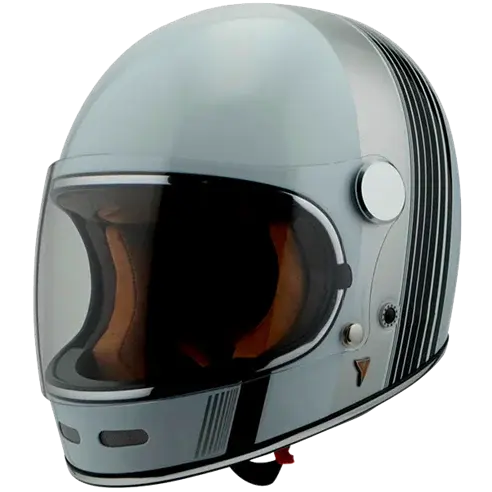 Casco By City Roadster II blanco Raíz CAFE RACER Cascos integrales OUTLET MOTOSOTORE MARCAS Cascos Integrales BY CITY - 1