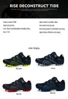 Zapatos De Ciclismo SPD Para Hombre Deportivos Al Aire Libre No Lijeados Antideslizantes Transpirables Para Bicicleta De Montaña - details 2