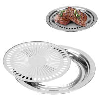 Parrilla De Barbacoa Sin Humo Antiadherente Para Estufa Eléctrica Y Gas Placa De Hornear Herramientas De Barbacoa Para Exteriores Y Hogar - details 10