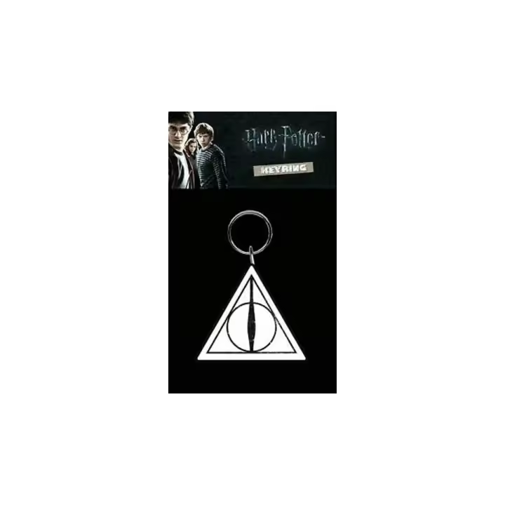 Llavero de Goma - Harry Potter (Las Reliquias de la muerte) (6 x 4.5 x 0.2) - 1